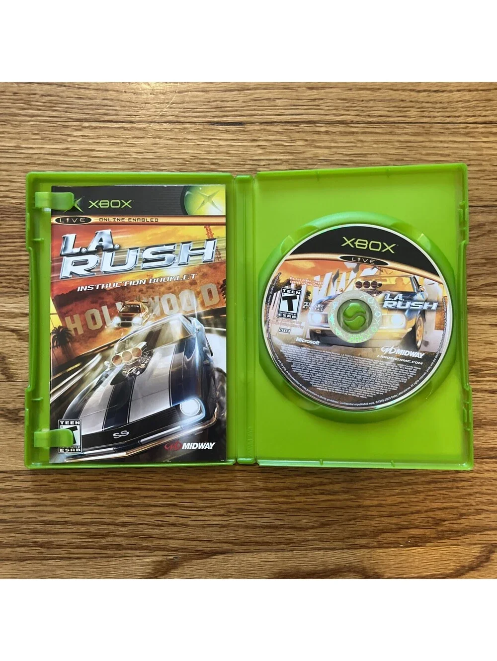 L.A. Rush (Microsoft Xbox, 2005) Complete in Box CIB - Tested